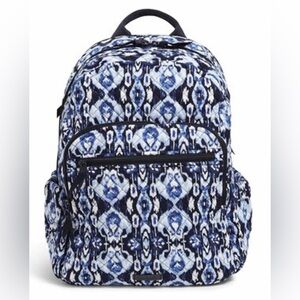 Blue and White Patterned Backpack💙